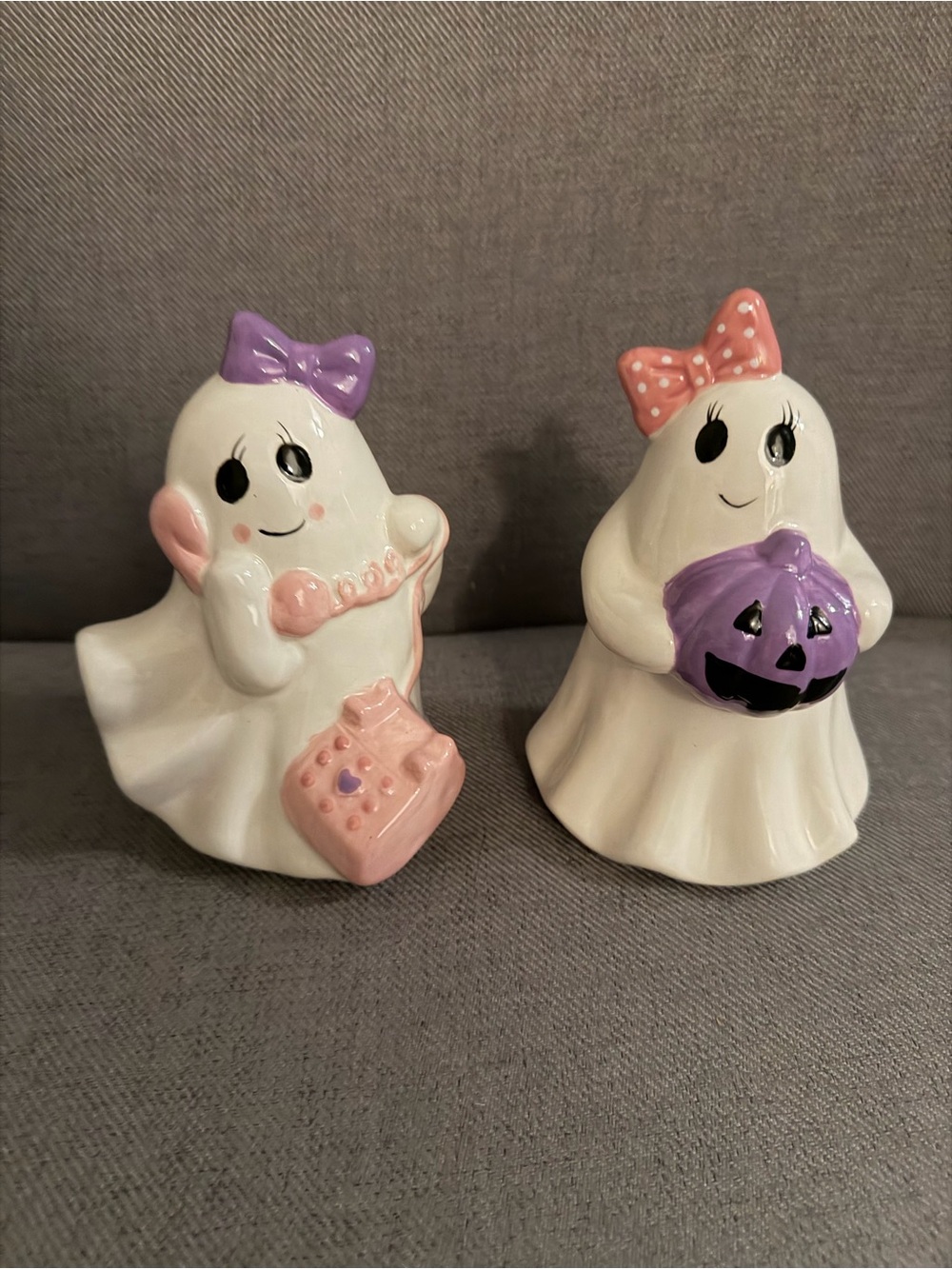 Aldi Halloween ceramic ghost bundle of 2